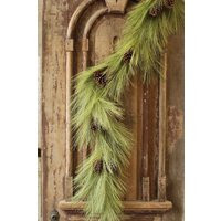 6 Foot Long Needle Pine Christmas Garland, Holiday Greenery Swag, Wreath Making Supply, Winter Farmhouse Decor, Cottage Decor | Etsy (US)