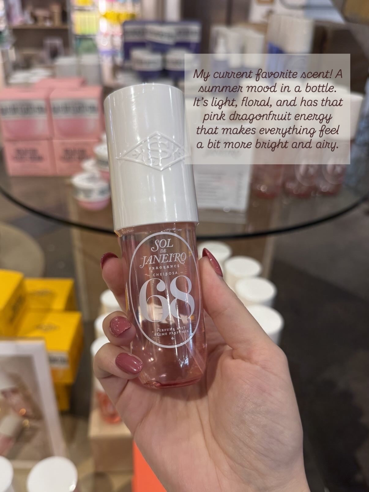 My current favorite scent! A summer mood in a bottle.
It's light, floral, and has that pink dragonfruit energy that makes everything feel a bit more bright and airy.

#LTKselfcare #LTKSeasonal