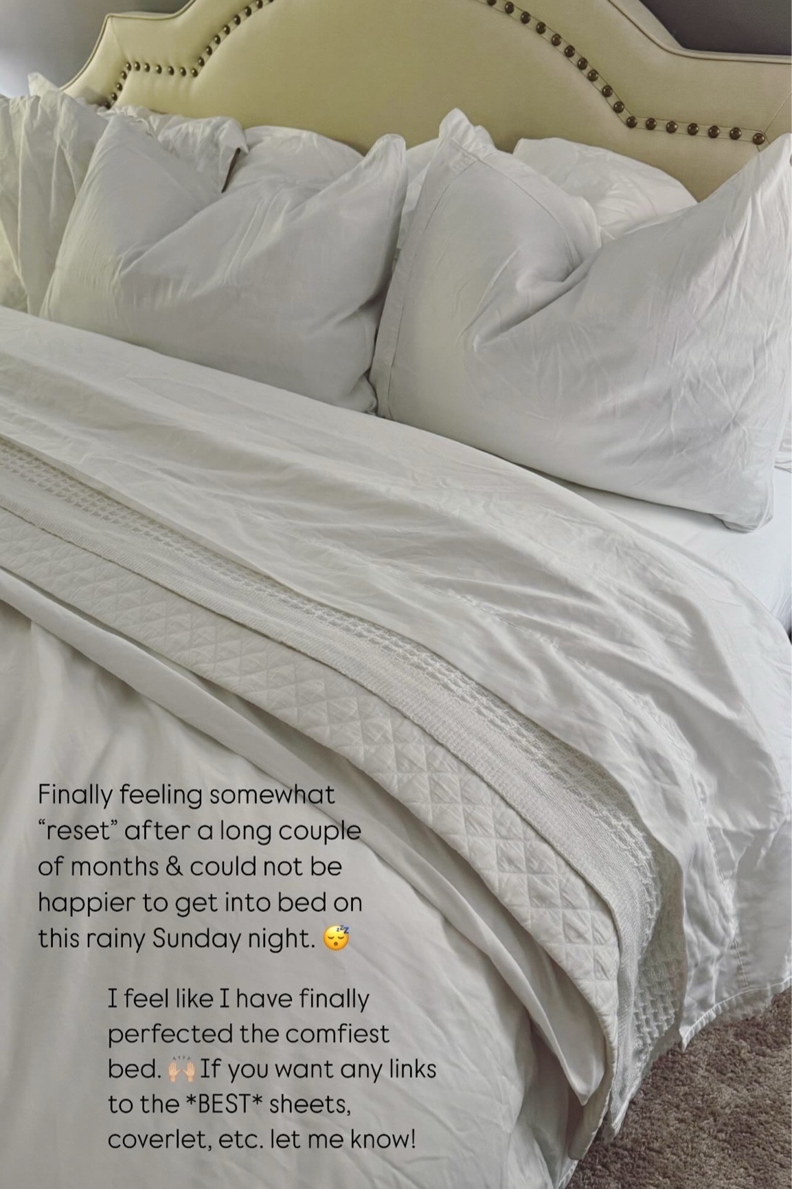 Finally perfected the COMFIEST bed🤌🏼 all linked here!

#LTKsalealert #LTKhome