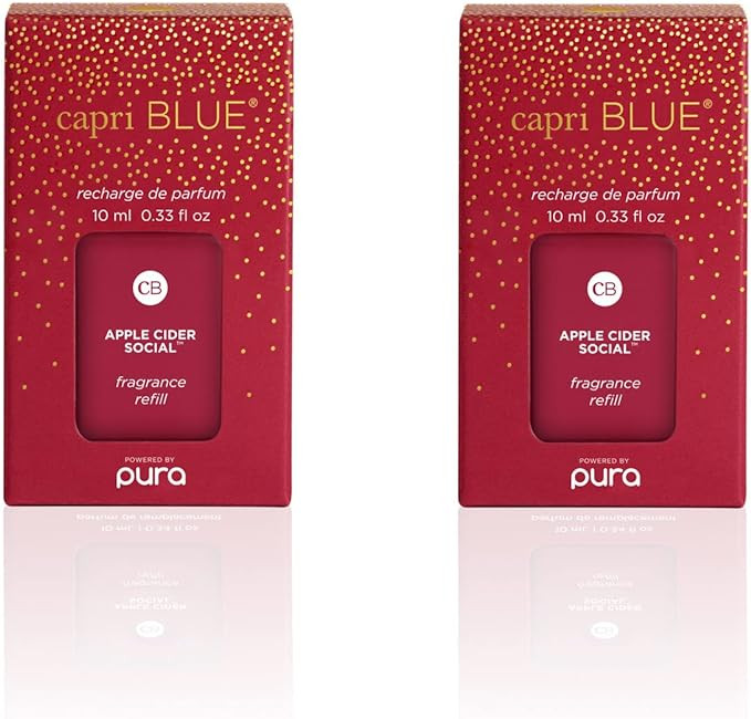 Capri Blue Apple Cider Social Pura Smart Home Plug-in Diffuser Refills – Pura Diffuser Refills ... | Amazon (US)