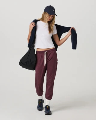 Vuori Performance Jogger Pants | Fig Heather | Medium | Vuori Clothing (US & Canada)