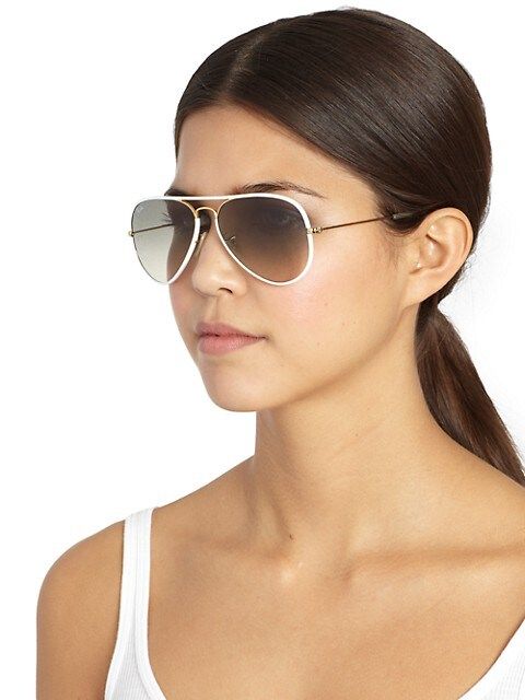 RB3025 58MM Aviator Sunglasses | Saks Fifth Avenue