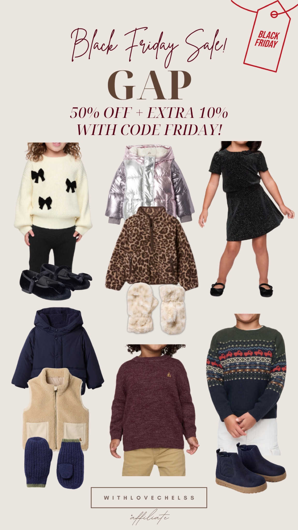 GAP Black Friday sale!
50% off everything + extra 10% with code FRIDAY 

#LTKCyberWeek


#LTKsale #LTKwinter #LTKbeauty #LTKcanada #LTKgiftguide

#LTKkids