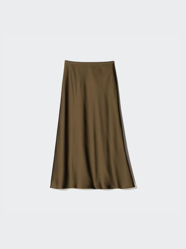 Satin Skirt | UNIQLO (UK)