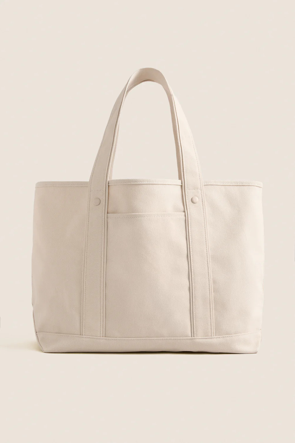 Large Natural Heritage Canvas Tote | Tuckernuck (US)