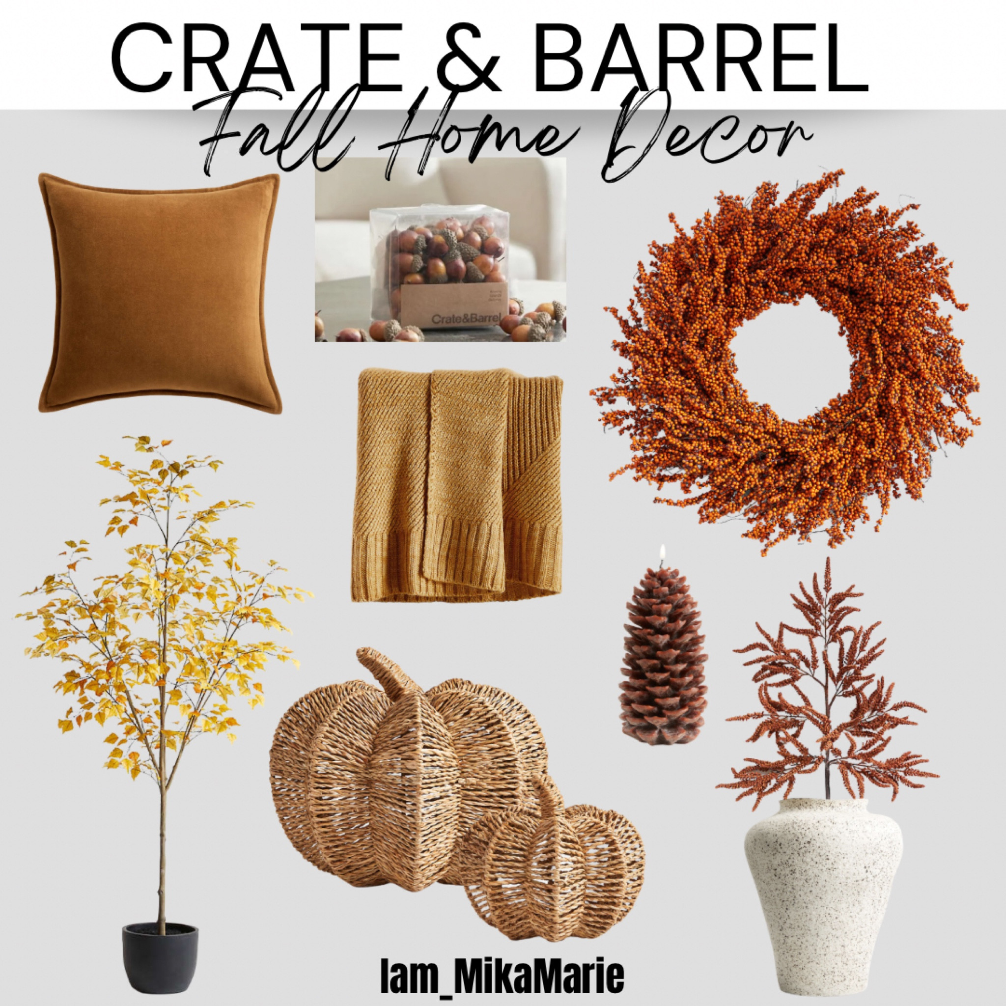 Crate & Barrel Fall Home Decor 2023!

#LTKmidsize #LTKhome #LTKSeasonal