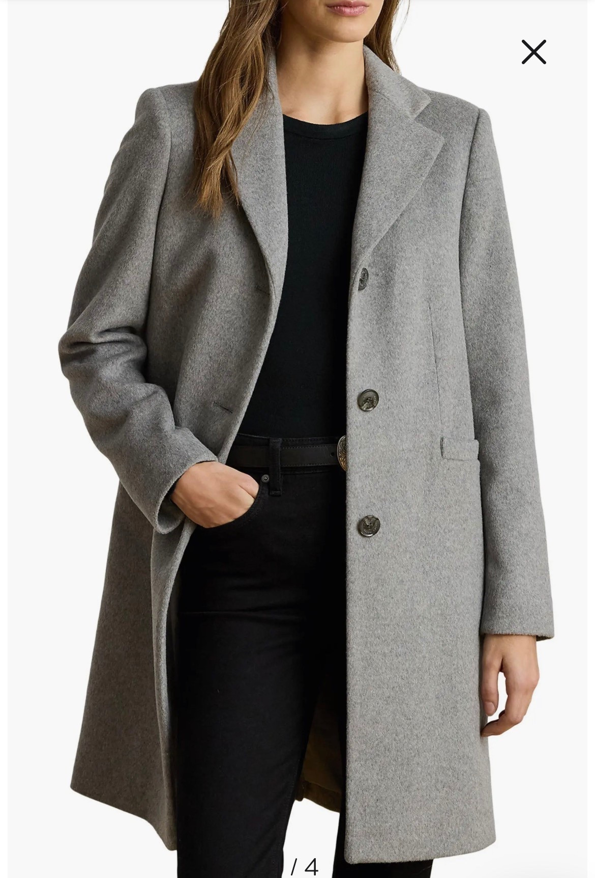 This longline wool-blend coat by Lauren Ralph Lauren is such a timeless wardrobe staple. I love the tailored silhouette, classic button front, and how easy it is to dress up or down for everyday winter wear.
Currently 32% off at Nordstrom, and it comes in multiple versatile colors including camel, black, and navy. A great elevated outerwear piece you’ll wear season after season.
