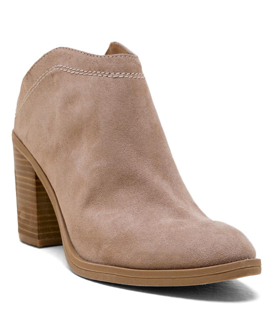 DV by Dolce Vita Women's Mules ALMOND - Almond Stella Judges Open-Back Bootie - Women | Zulily