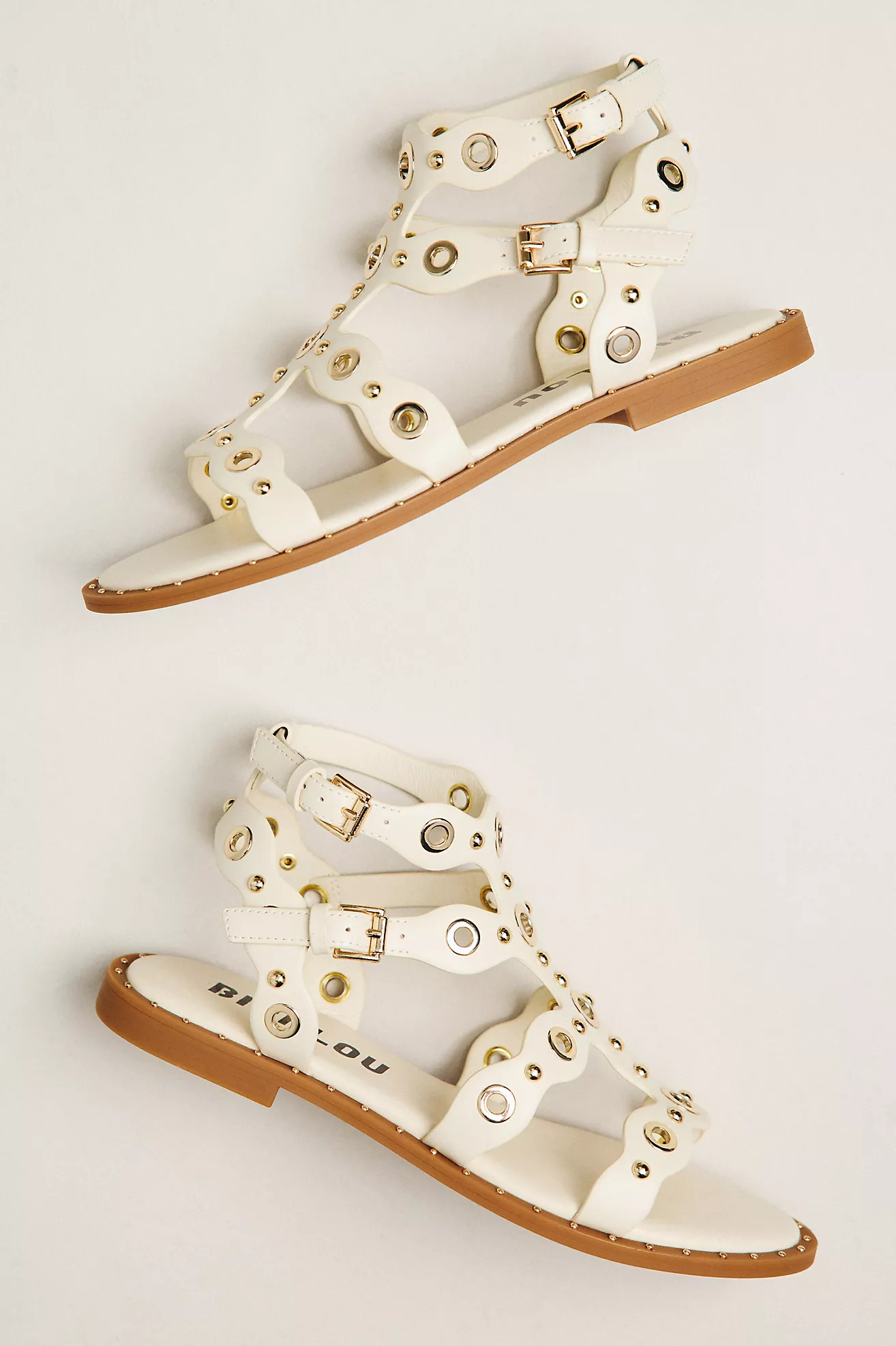 Bibi Lou Calla Studded Gladiator Sandals | Anthropologie (US)