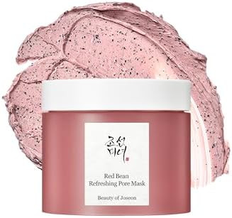 Beauty of Joseon Red Bean Pore Refreshing Mask Mud Cream Hydrating Wash Off Pack, Pore Cleansing ... | Amazon (US)