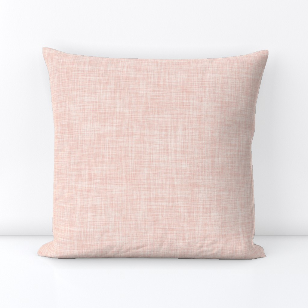 pale pink linen Square Throw Pillow Cover byivieclothco | Spoonflower