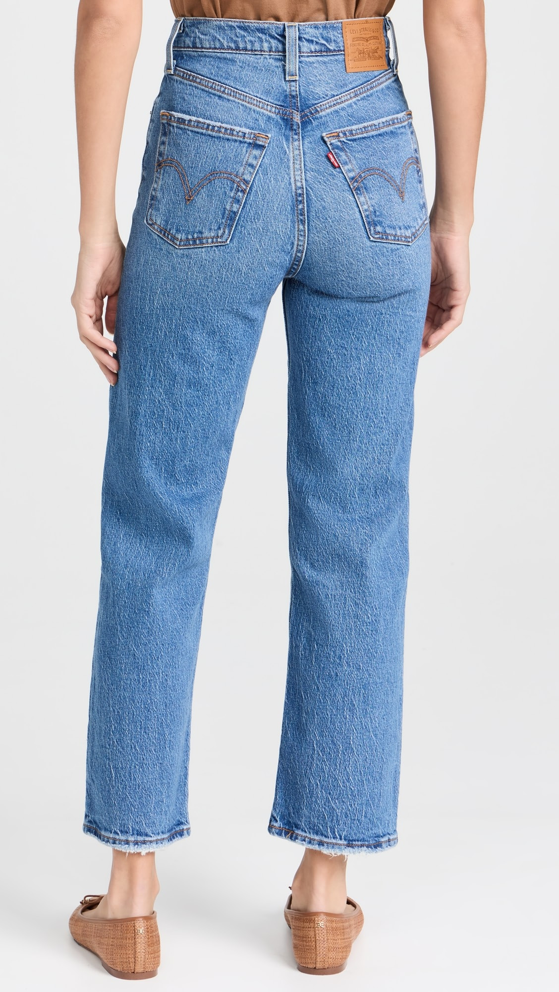 Ribcage Straight Ankle Jeans | Shopbop