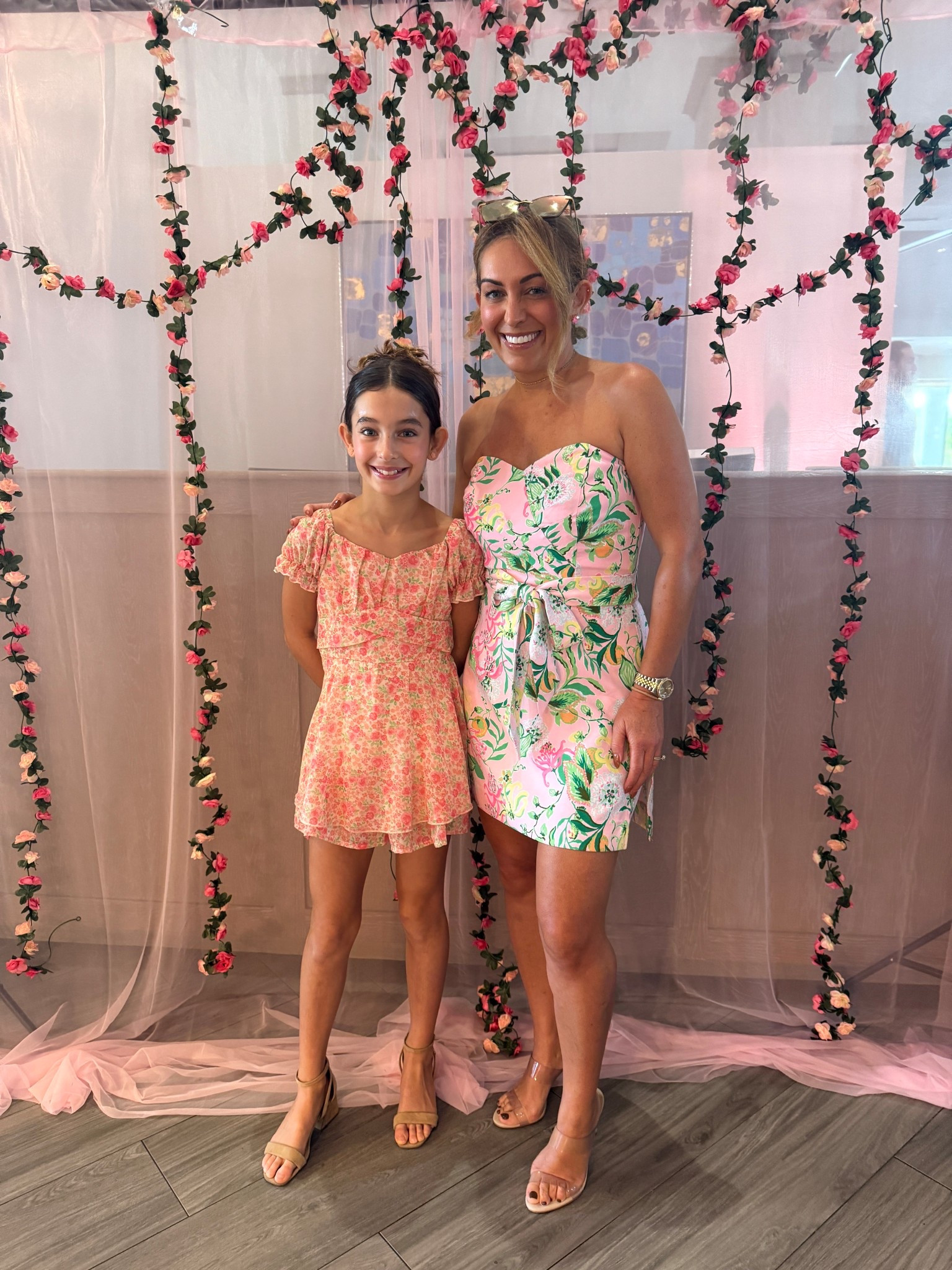 Love days like these with my baby girl, celebrating our friends upcoming bundle! Love this Lilly Pulitzer romper and V’s dress is an adorable target find. Shoes are Schutz. V’s are Amazon! 

#LTKFamily #LTKKids #LTKParties