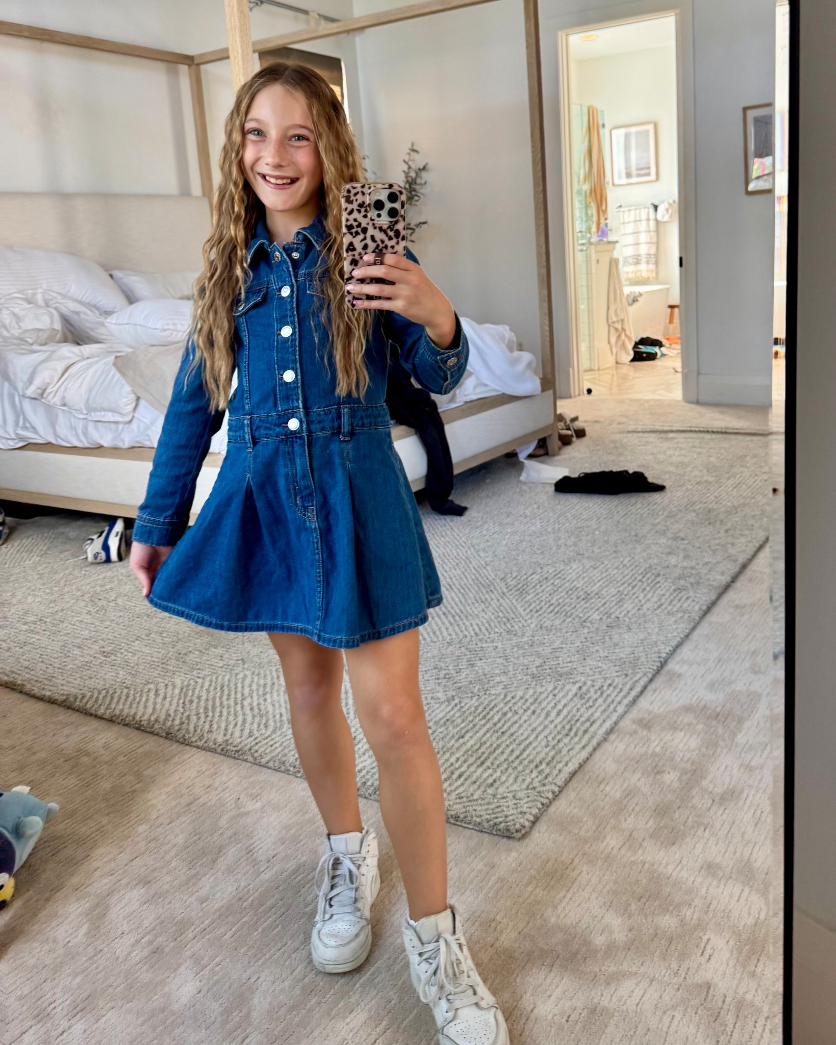 Target girls denim dress, 40% off! Love it for a pumpkin patch outfit. 

#LTKFamily #LTKSaleAlert #LTKKids