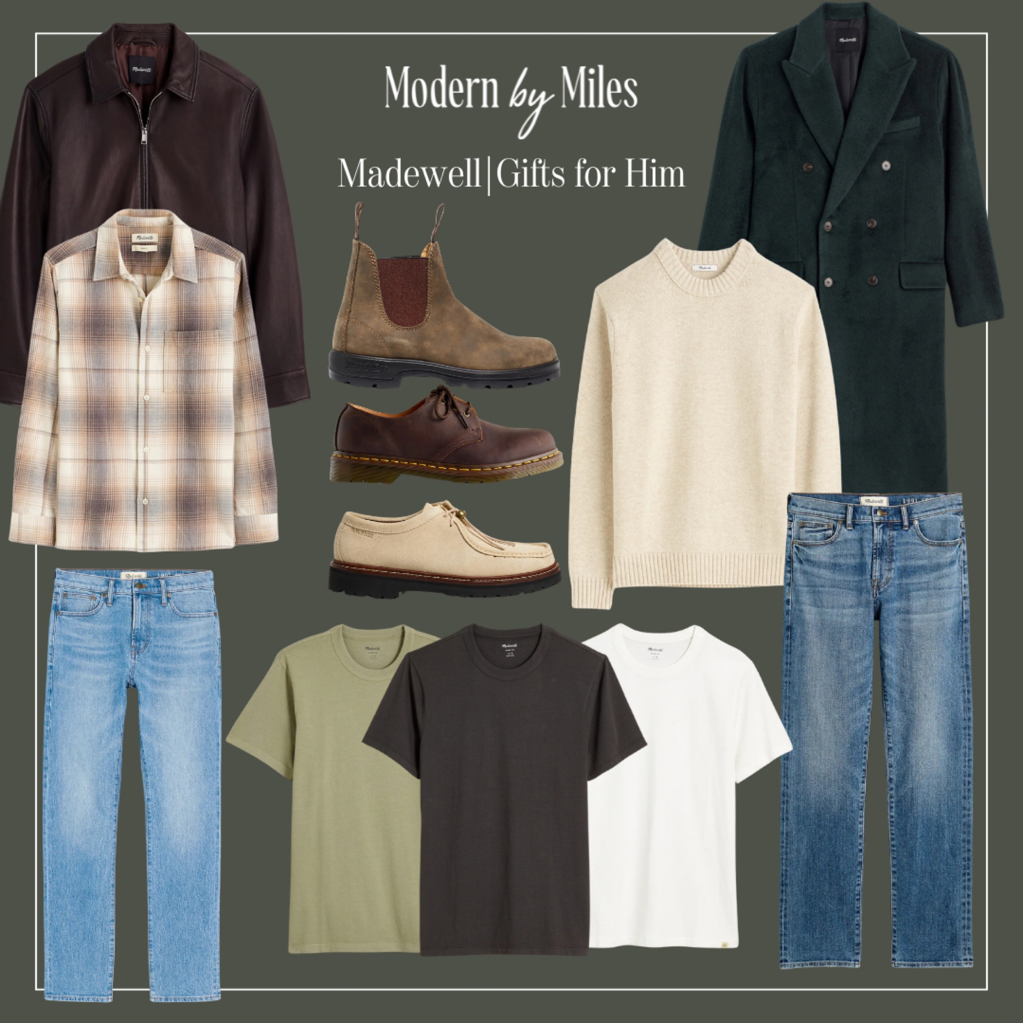 Madewell gifts for him! 

#LTKGiftGuide #LTKCyberWeek #LTKMens