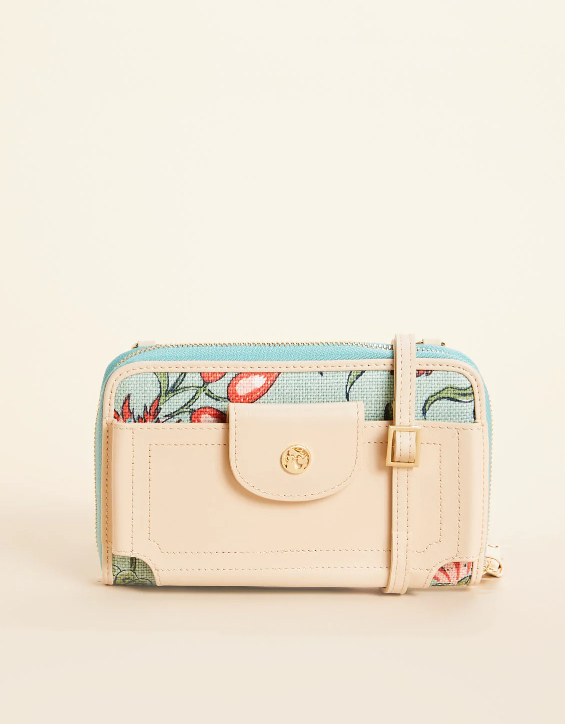 Multi Phone Crossbody Hamilton Floral Block Print | Spartina 449