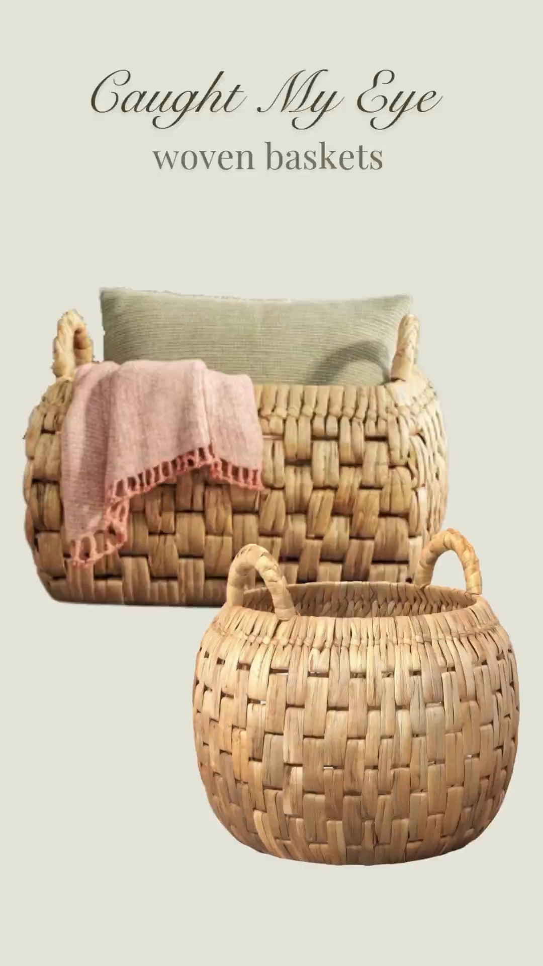 These chunky woven storage baskets are both pretty and functional! Some of my favorites from the Threshold spring collection at Target. organization, organize, storage, organization, spring decor, summer, home decor, modern organic, modern farmhouse, cottage, cozy decor, dining room, breakfast nook, kitchen, bathroom, bath, closest, den, guest room, home office

#LTKHome #LTKFindsUnder50 #LTKSeasonal