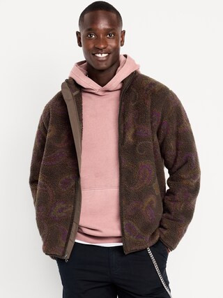 Sherpa Full-Zip Jacket | Old Navy (US)