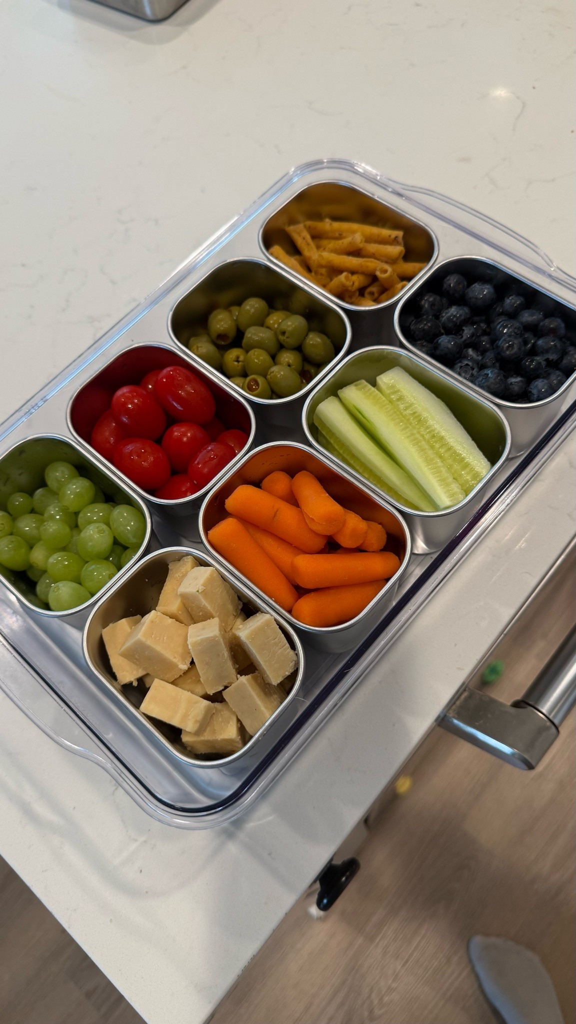 The perfect stainless steel snack tray

#LTKmomlife #LTKKids #LTKHome