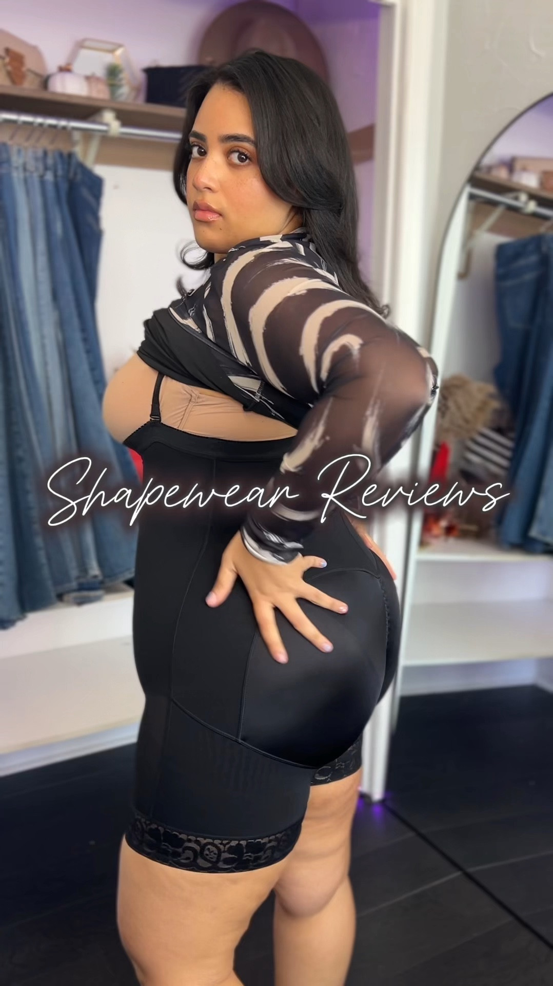 Shapewear Reviews for my plus size babes love this one and have been using it nonstop since I got it in the mail! A must try in my opinion. I am wearing a size 2x (XXL) for reference.

Height 5’5
Dress: XL/1X
Tops: L/XL
Jeans:Pants: Size 16/18

Let me know if you have any questions in the comments. 

Comment the word BRITS for the l!nk
Comenta la palabra BRITS para el enlace

All outfits are available in my LTK account search Stefanybrits and if you can’t find what you need, send me a message 💕

Todos mis atuendos están enlazados a mi cuenta de LTK, búscame como Stefanybrits y si no encuentras lo que buscas, envíame un mensaje 🫶

#shapewear #plussizeshapewear #shapewearreview #fajas 

#LTKPlusSize #LTKMidsize #LTKStyleTip