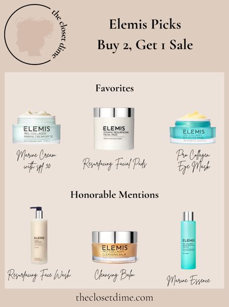 My Elemis favorites are buy 2 get 1 right now! 

#LTKGiftGuide #LTKbeauty #LTKsalealert