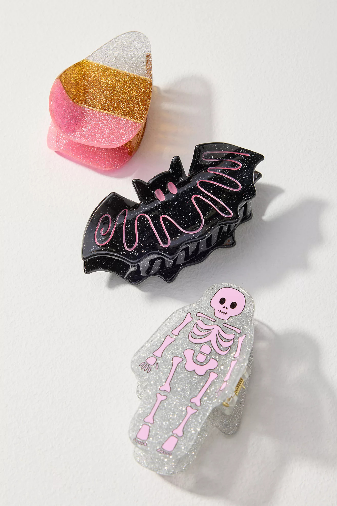 Frasier Sterling Halloween Hair Claw Clips, Set of 3 | Anthropologie (US)