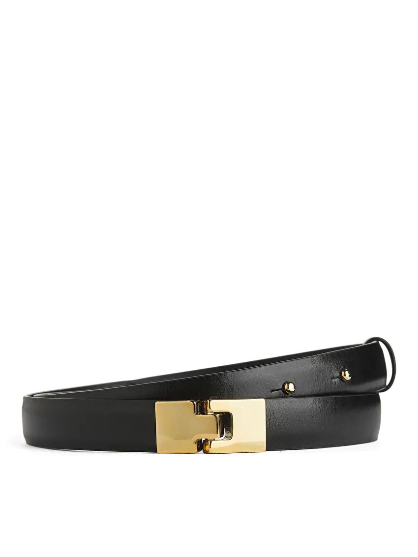 Buckle Leather Belt | ARKET (US&UK)