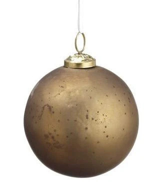 4" Gold Ball Ornament | 305 Deco Living & Co