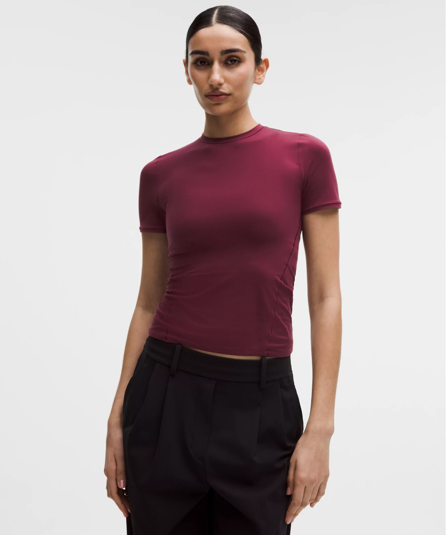Wundermost Ultra-Soft Nulu Hip-Length Crewneck Shirt | Lululemon (US)