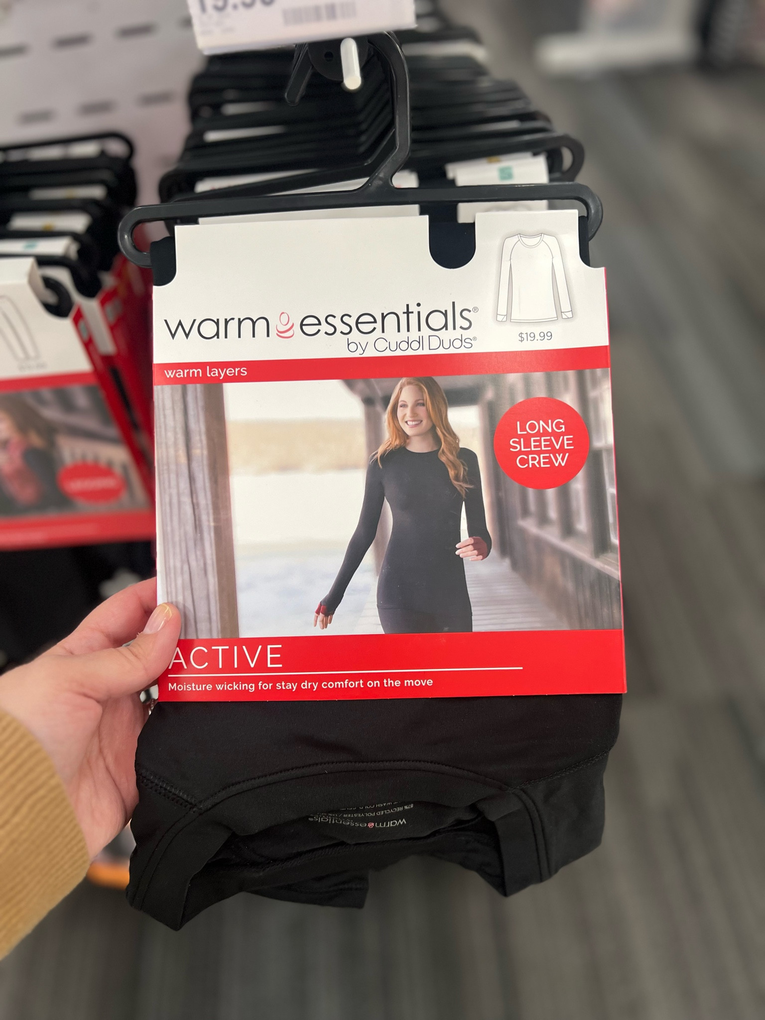 Warm Essentials by Cuddl Duds Women's Active Thermal Crewneck Top

#LTKMidsize #LTKStyleTip #LTKSeasonal