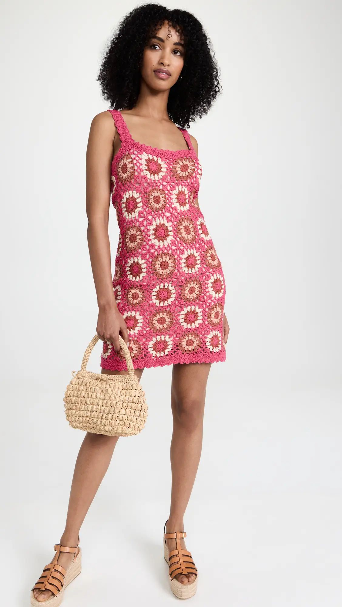 Harlow Crochet Mini Dress | Shopbop