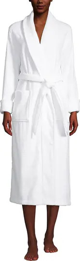Cotton Terry Long Spa Bath Robe | Nordstrom
