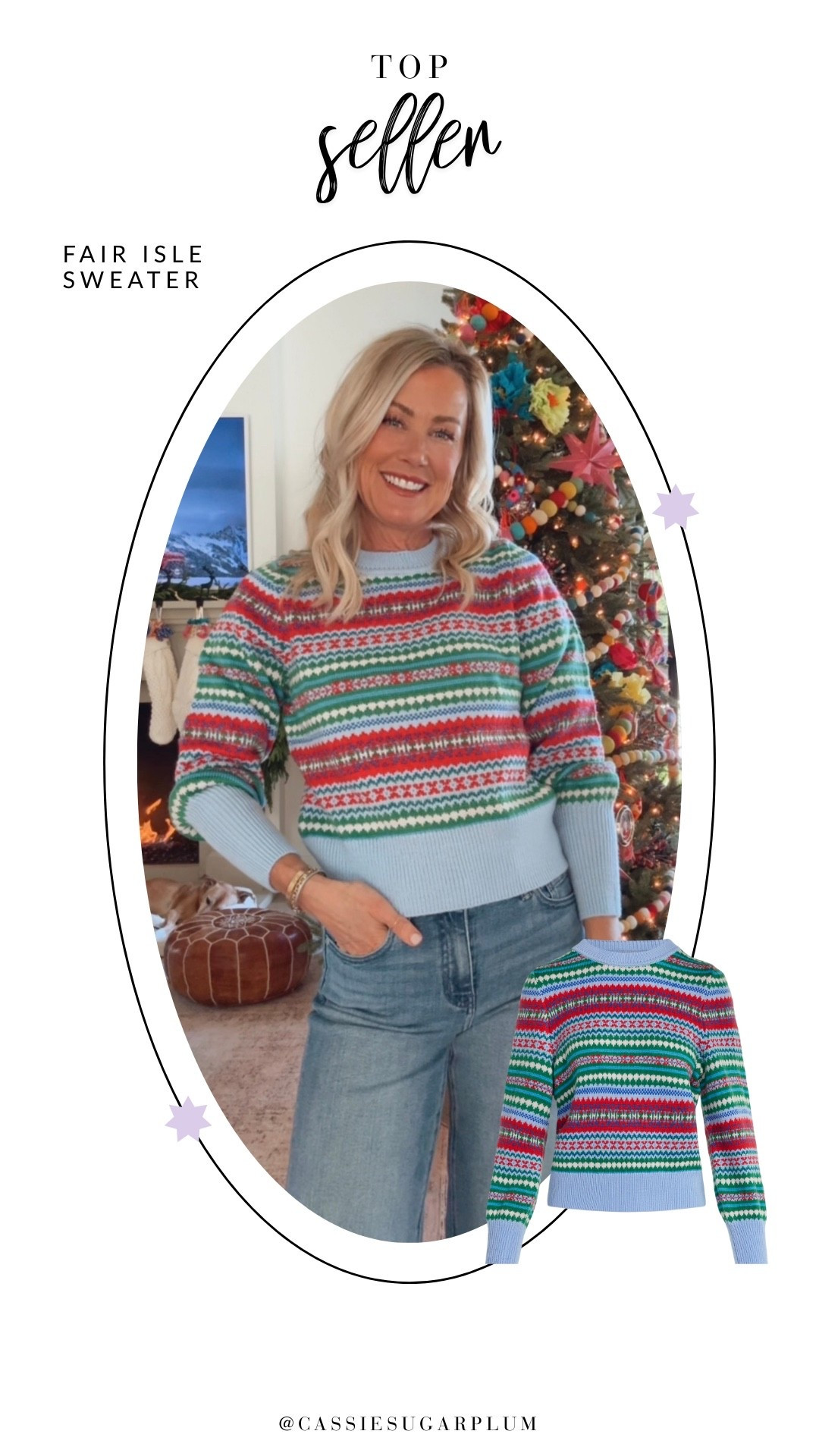 The cutest festive fair isle sweater from Walmart! I’ve been loving this sweater all season. ❤️


#LTKOver40 #LTKHoliday #LTKGiftGuide