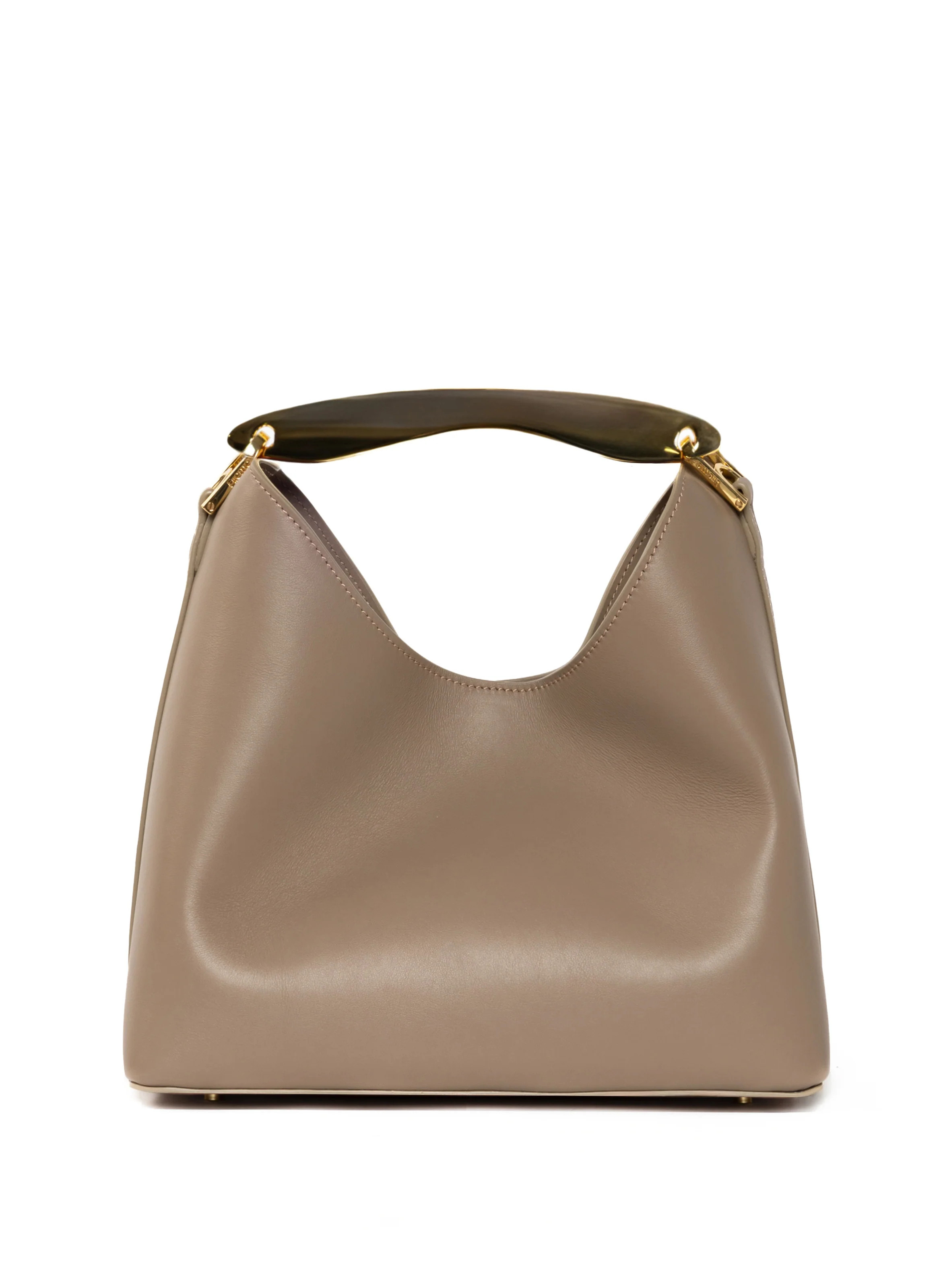 Boomerang Leather Taupe | Elleme