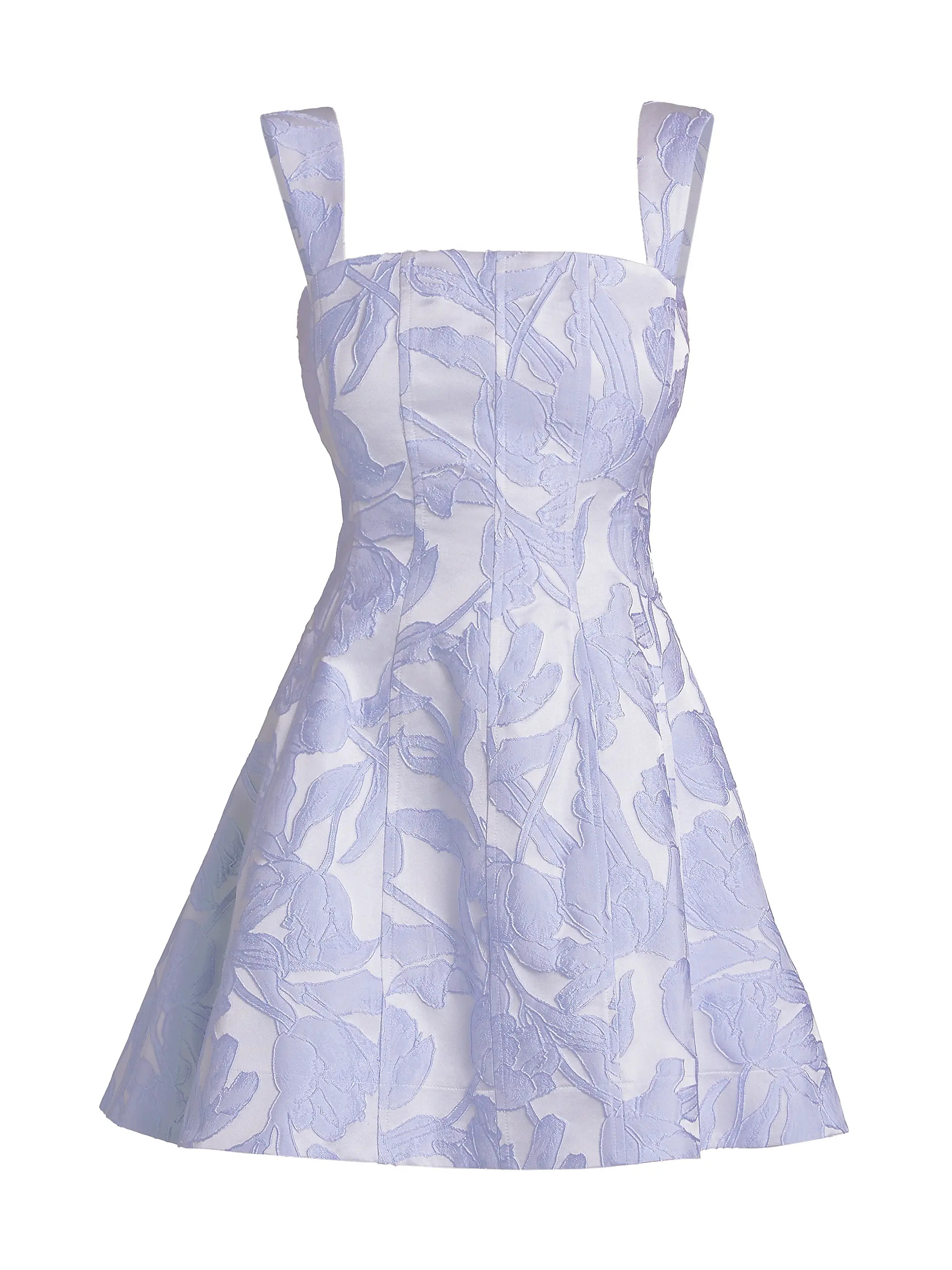 Tulip Jacquard Minidress | Saks Fifth Avenue