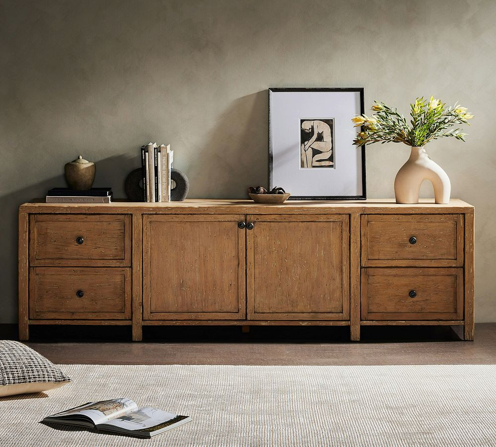 Bowie Media Console (92") | Pottery Barn (US)