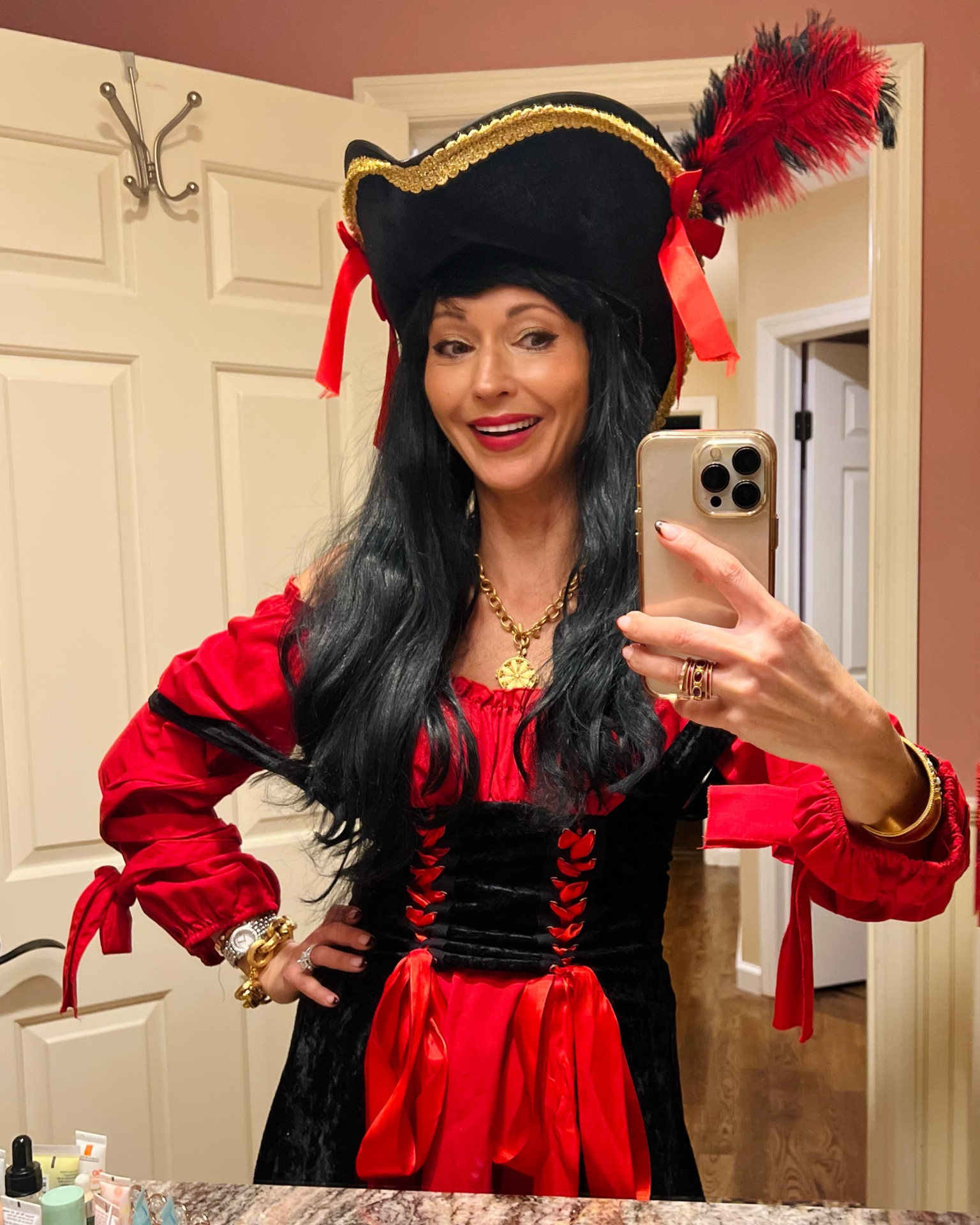 Halloween Pirate 🏴‍☠️ Costume Julie Vos Meridian Necklace 

#LTKHalloween #LTKstyletip #LTKparties