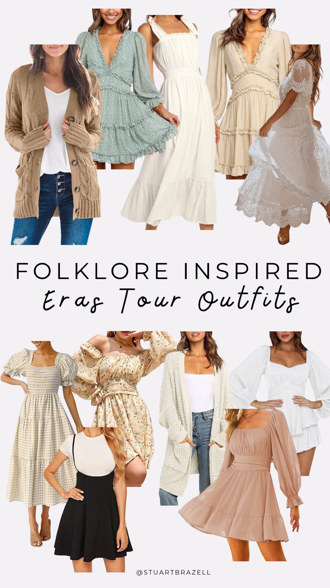 Folklore inspired Taylor swift concert outfits, outfits to wear to the eras tour! Eras tour outfit ideas 

#LTKunder100 #LTKstyletip #LTKFind