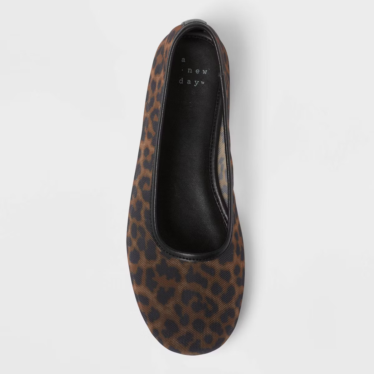 Women's Mel Sheer Mesh Ballet Flats with Memory Foam Insole - A New Day™ | Target