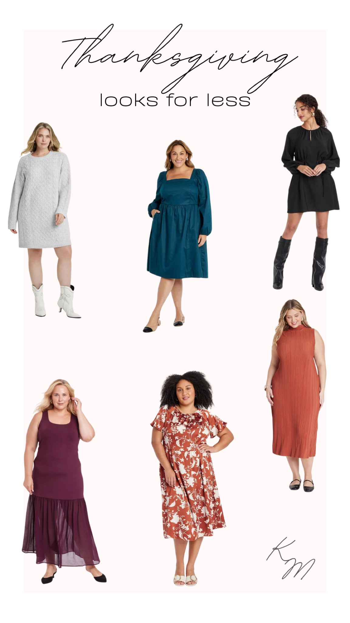 Affordable Curvy Thanksgiving Outfits at Target! 


#target #thanksgivingoutfit 

#LTKSeasonal #LTKPlusSize #LTKFindsUnder50