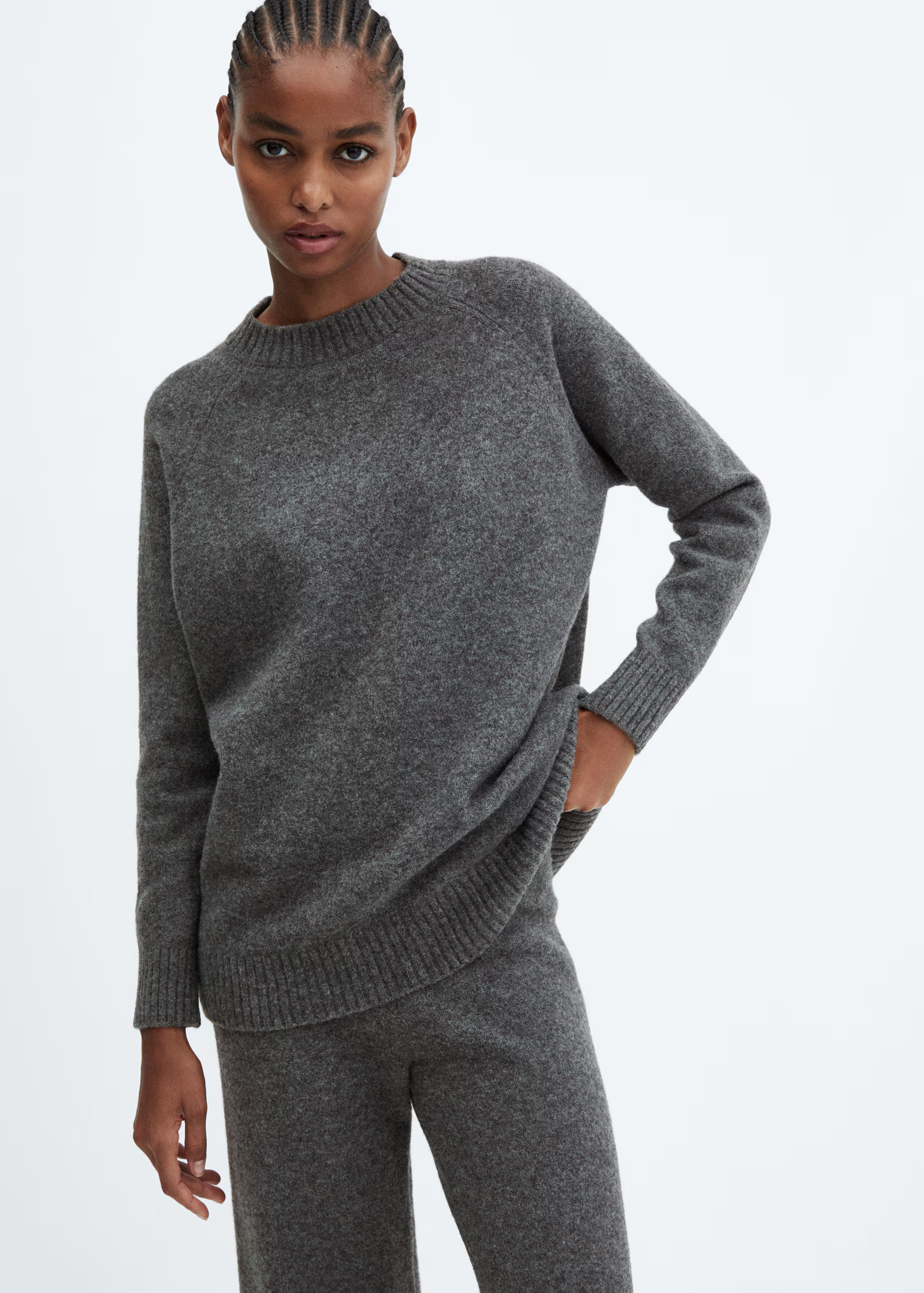 Oversize knit sweater - Women | MANGO USA | Mango (US/MX/AU)