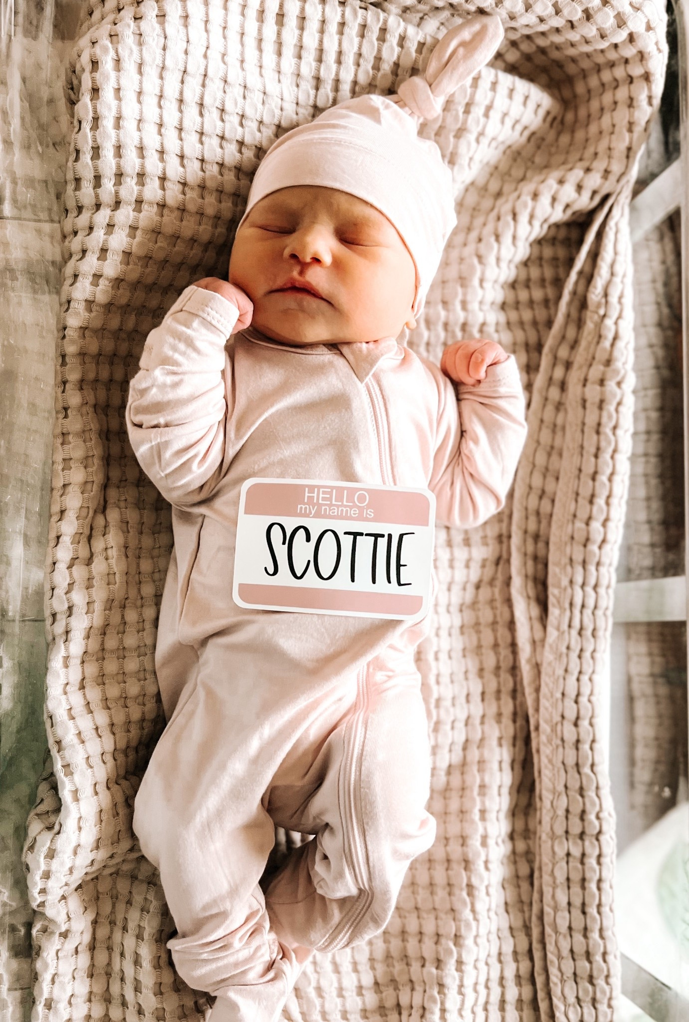 This was how we announced our sweet Scottie to the world! I got the sticker off Etsy and the onsie from Kyte Baby. This was a baby shower gift. The blanket is my absolute favorite thing I ordered pre baby and it’s simply from Amazon. I wrapped her in that blanket sooo much as a baby! 

#LTKBump #LTKKids #LTKBaby