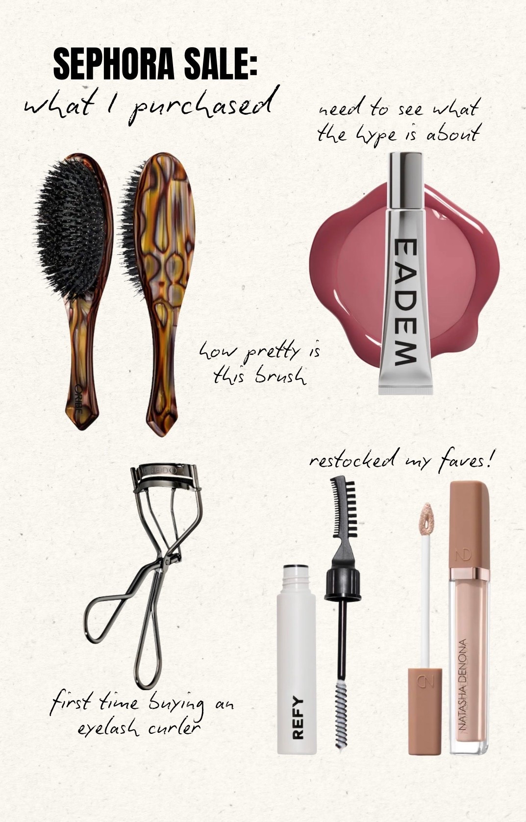 SEPHORA SALE - what I purchased 

#LTKBeauty #LTKSaleAlert