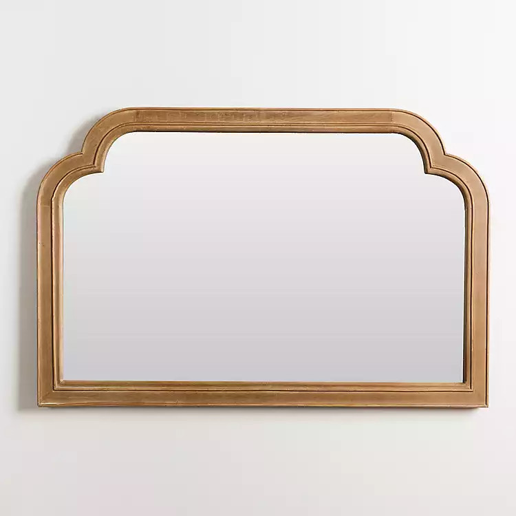 Natural Wood Arched Wall Mirror | Kirkland's Home