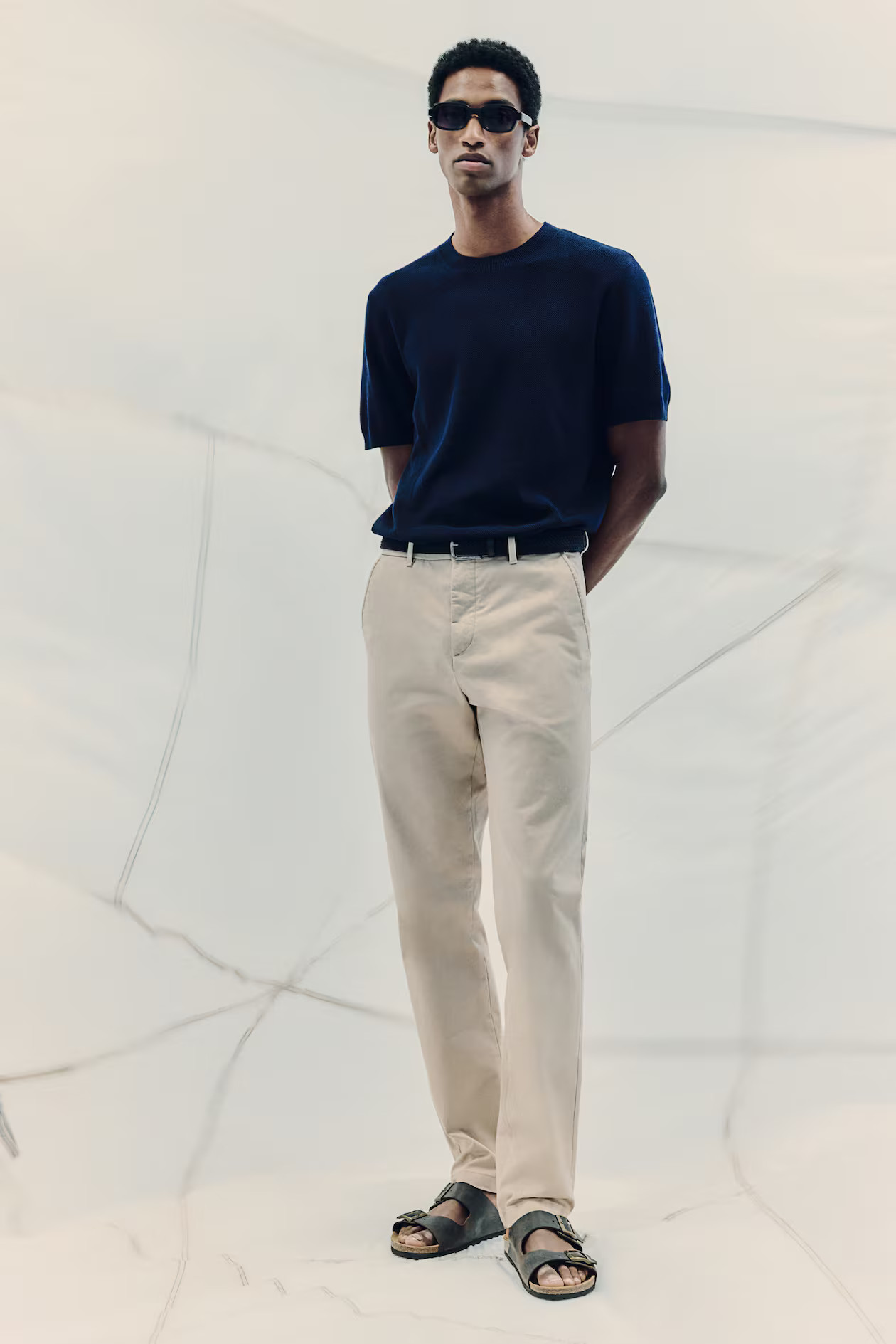 Slim Fit Cotton chinos | H&M (UK, MY, IN, SG, PH, TW, HK)