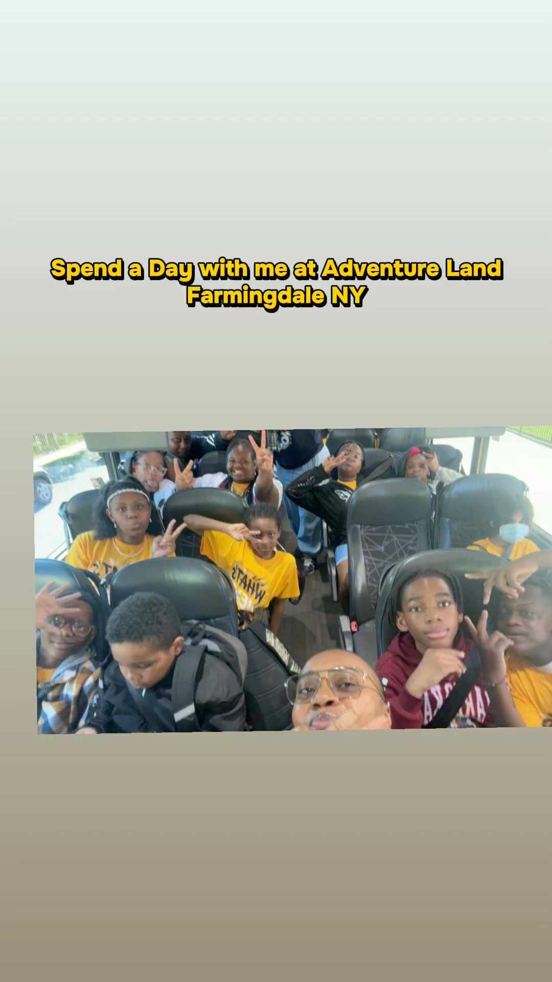 Chaperoning. At Adventure Land