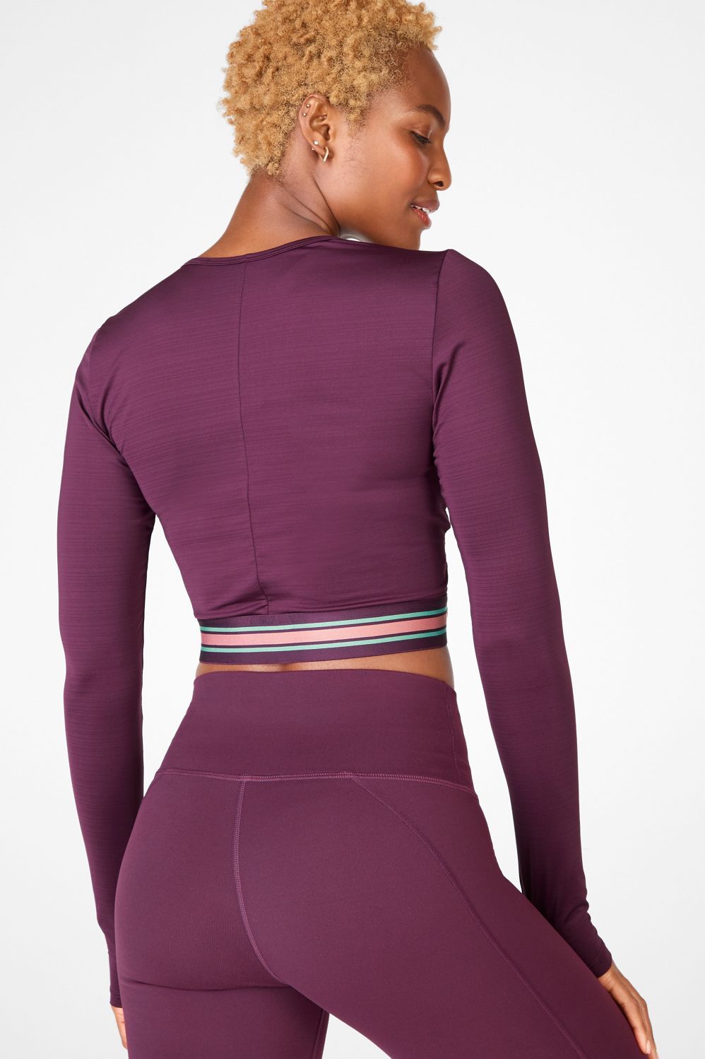 Eco-Conscious Front Twist Long-Sleeve | Fabletics