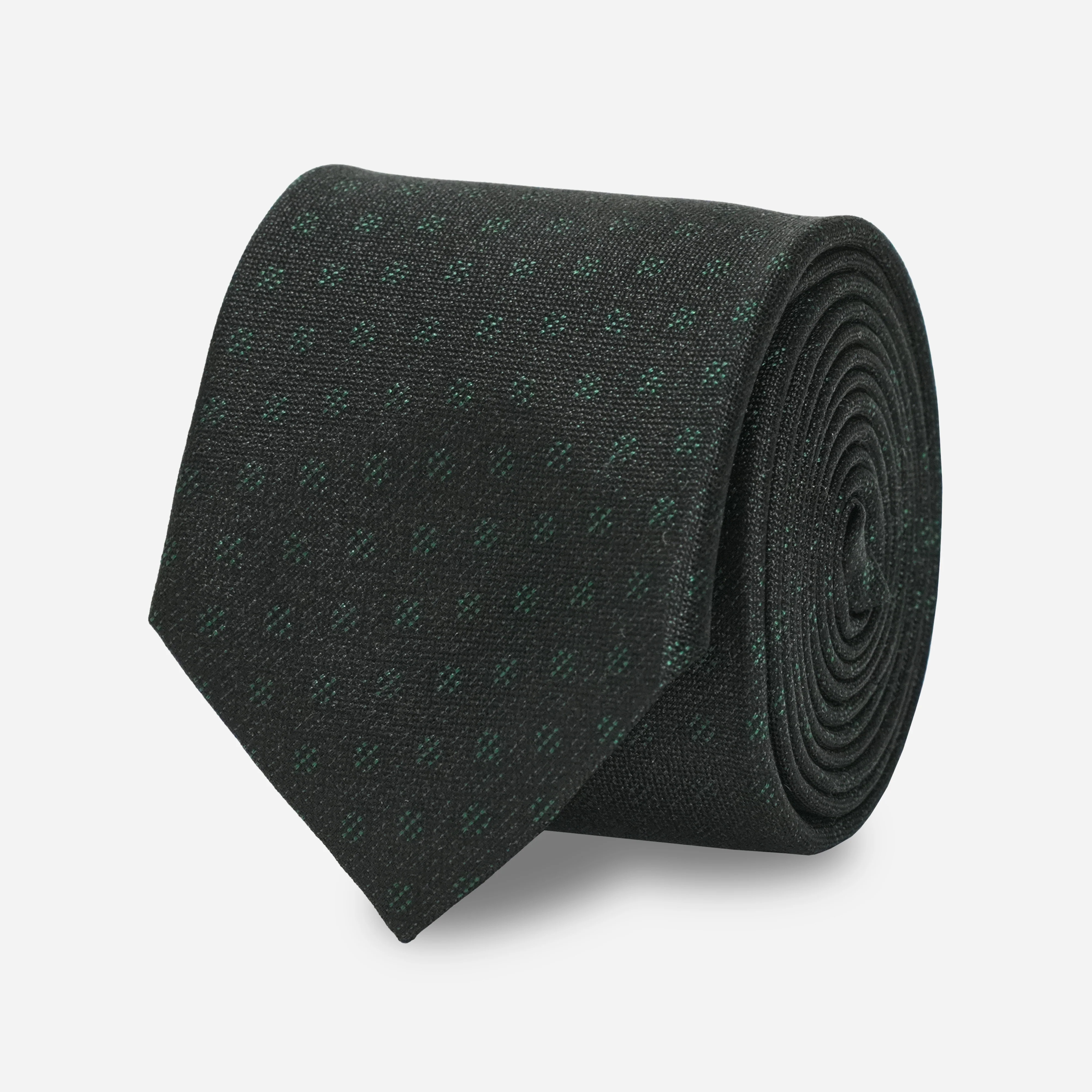 Geo Revolution Hunter Green Tie | Silk Ties | Tie Bar | The Tie Bar