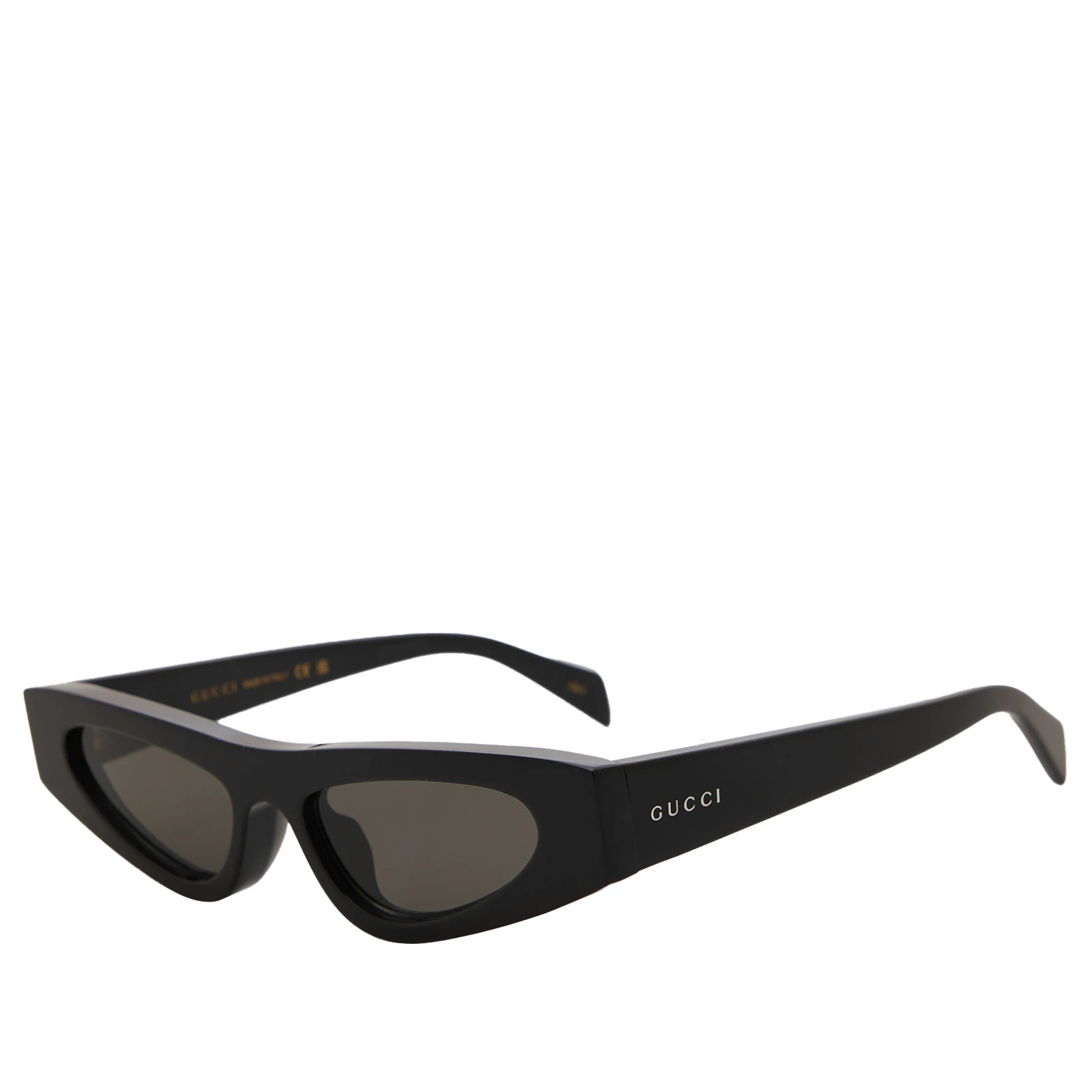 Gucci Women's Show Sunglasses in Black/Grey | END. Clothing