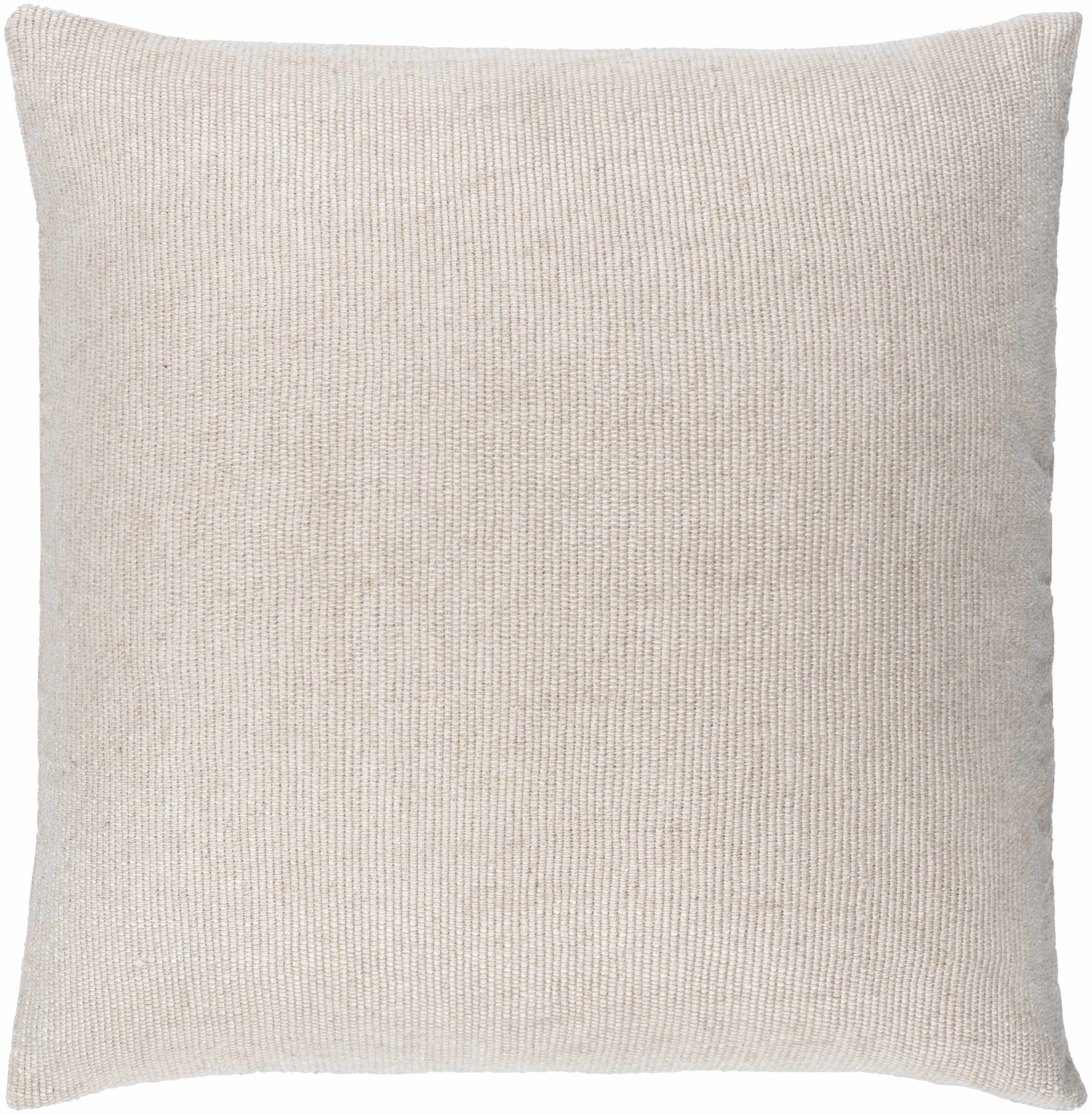 Oaqui Cream Square Throw Pillow | Boutique Rugs